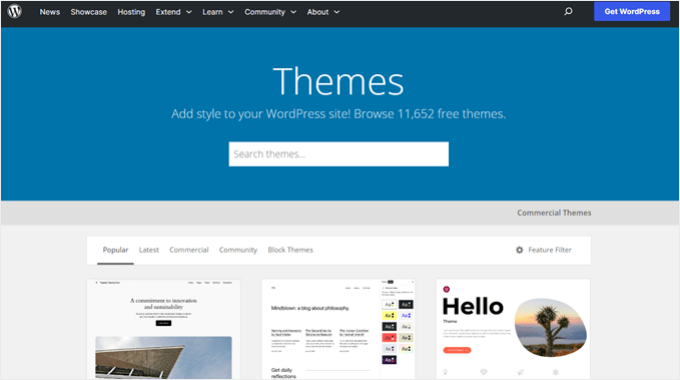 WordPress.org 主題目錄