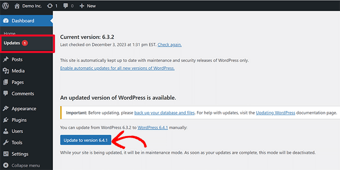 輕松更新 WordPress 輕松更新 WordPress
