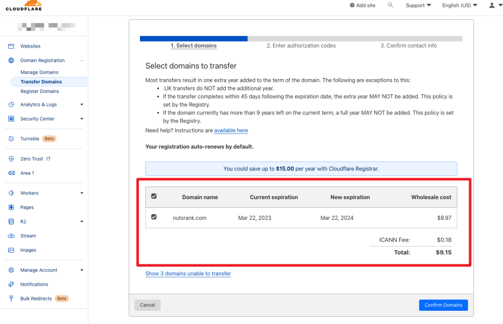 image 22 - 如何將Namesilo的域名遷移到Cloudflare - NUTSWP image 22 - 如何將Namesilo的域名遷移到Cloudflare - NUTSWP
