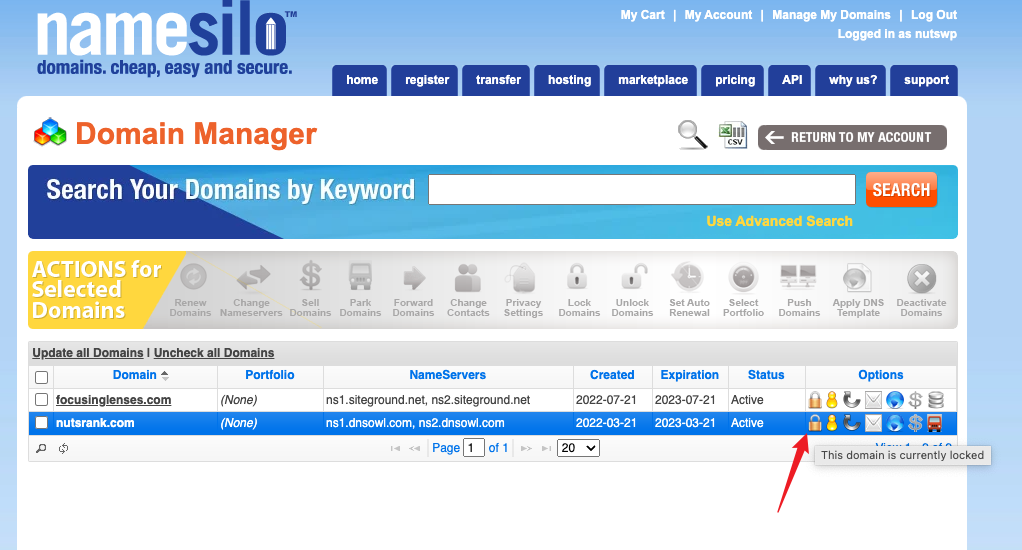 image 7 - 如何將Namesilo的域名遷移到Cloudflare - NUTSWP image 7 - 如何將Namesilo的域名遷移到Cloudflare - NUTSWP